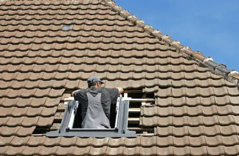 Pose de velux - Saint-Sauvier